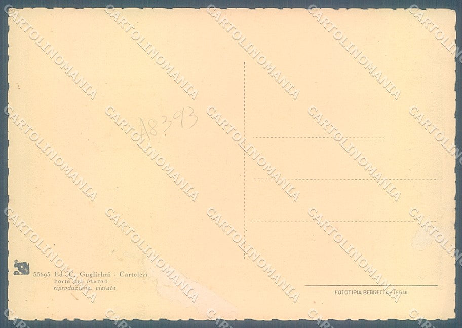 Lucca Forte dei Marmi FG cartolina JK3172 – retro