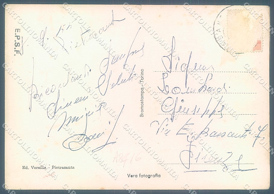 Lucca Valdicastello Carducci STRAPPINO Foto FG cartolina JK3184 – retro