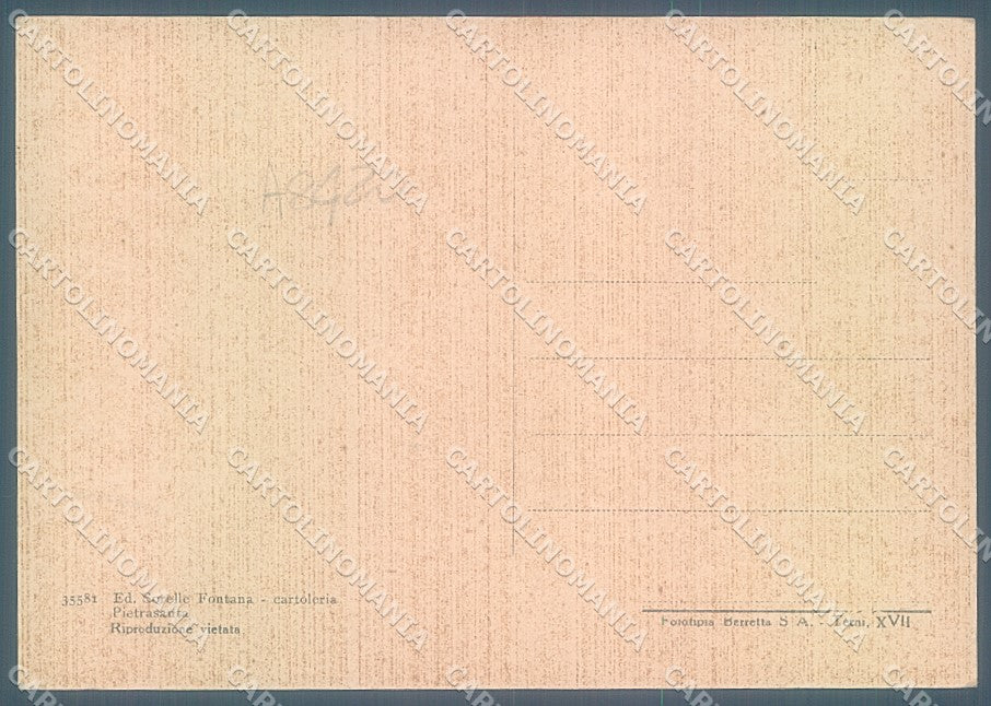 Lucca Marina di Pietrasanta Ponte Principe Umberto FG cartolina JK3186 – retro