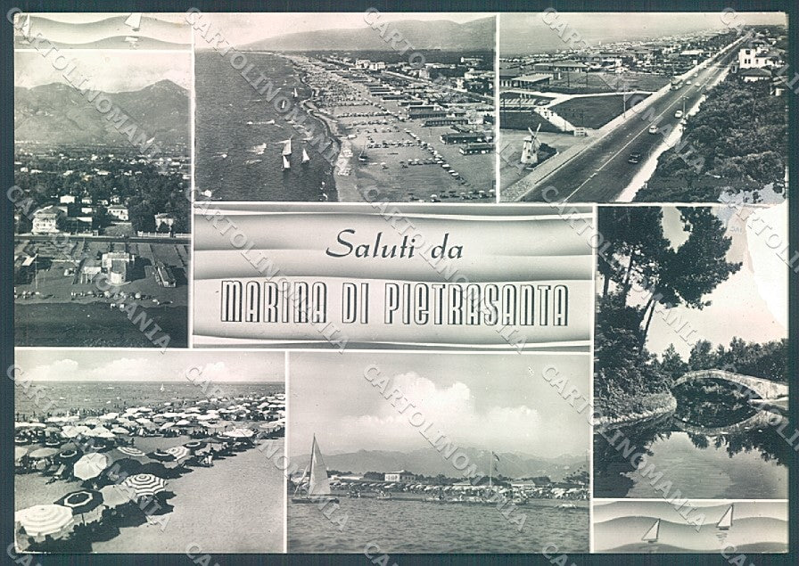 Lucca Marina di Pietrasanta Alterocca 22585 ABRASA Foto FG cartolina JK3190 – fronte