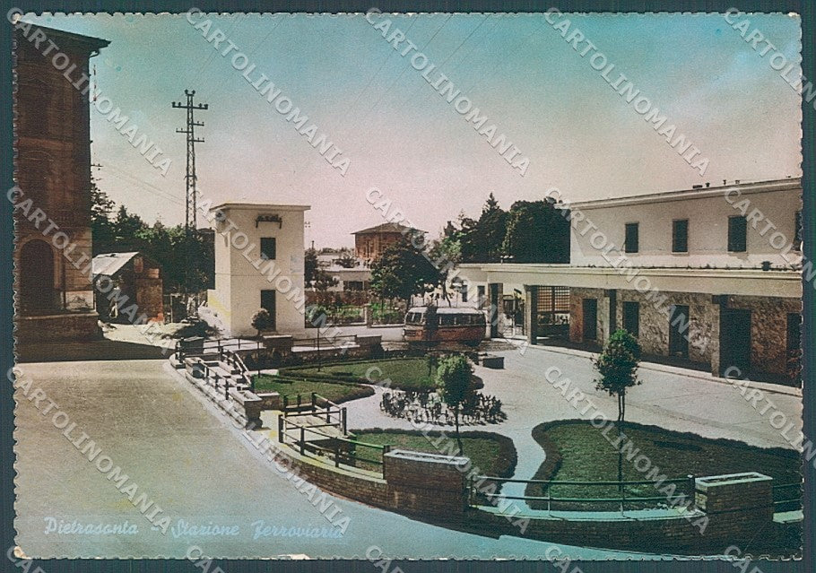 Lucca Pietrasanta Stazione Ferroviaria Foto FG cartolina JK3193 – fronte
