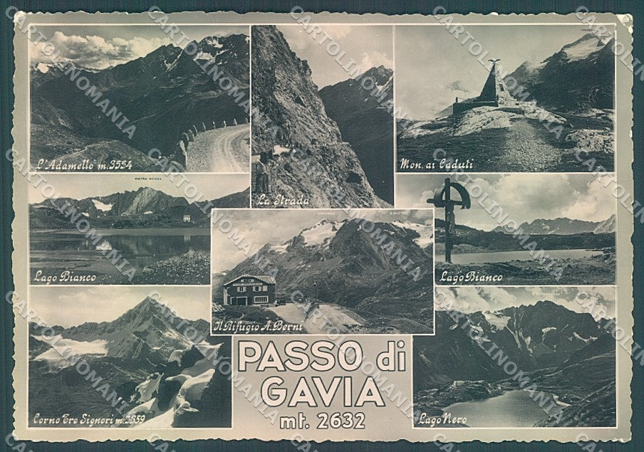 Brescia Città Passo di Gavia Foto FG cartolina JK3205 – fronte