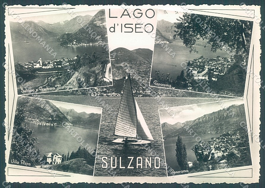 Brescia Sulzano Lago d'Iseo Foto FG cartolina JK3206 – fronte