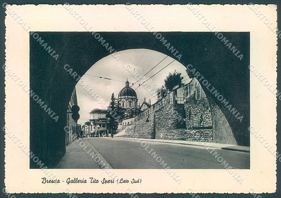 Brescia Città Galleria Tito Speri Foto FG cartolina JK3209 – fronte