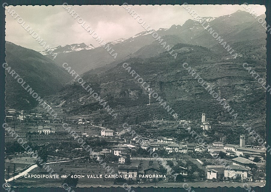 Brescia Capodiponte Valle Camonica Foto FG cartolina JK3214 – fronte