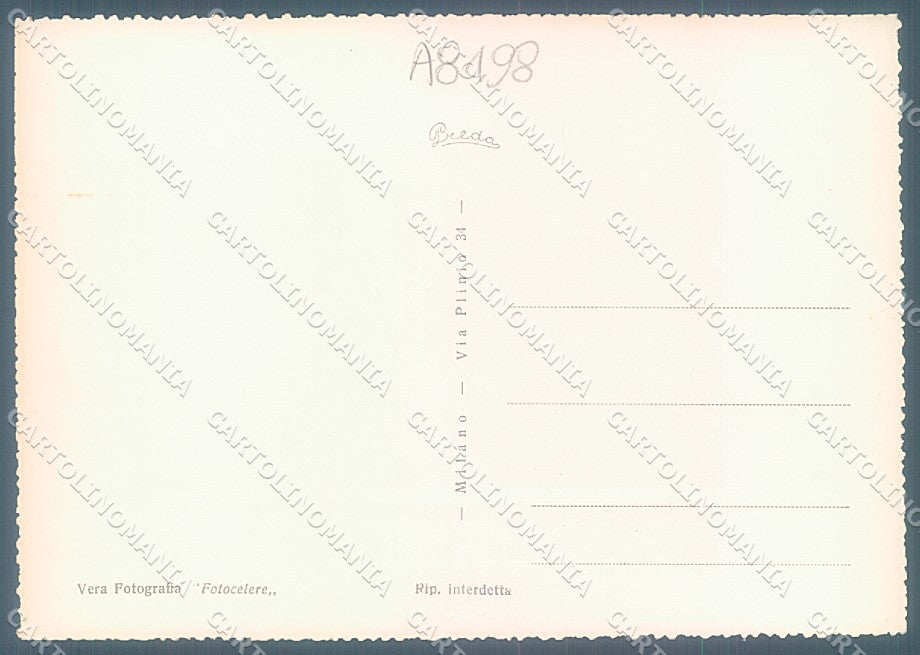 Brescia Città Torre Mirabella Foto FG cartolina JK3219 – retro