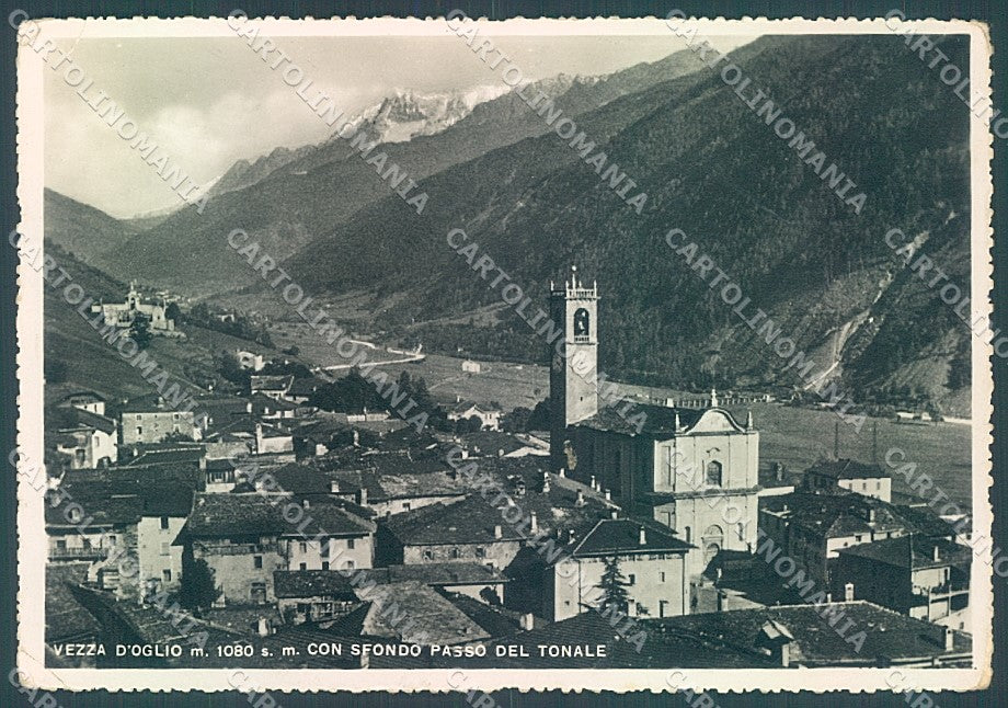 Brescia Vezza d'Oglio Foto FG cartolina JK3222 – fronte