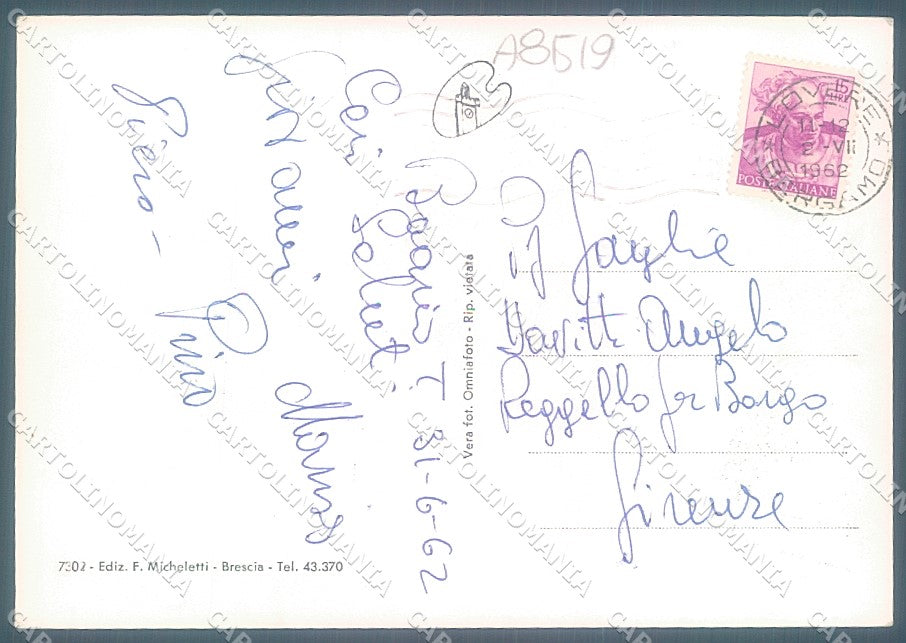 Brescia Boario Terme Foto FG cartolina JK3225 – retro