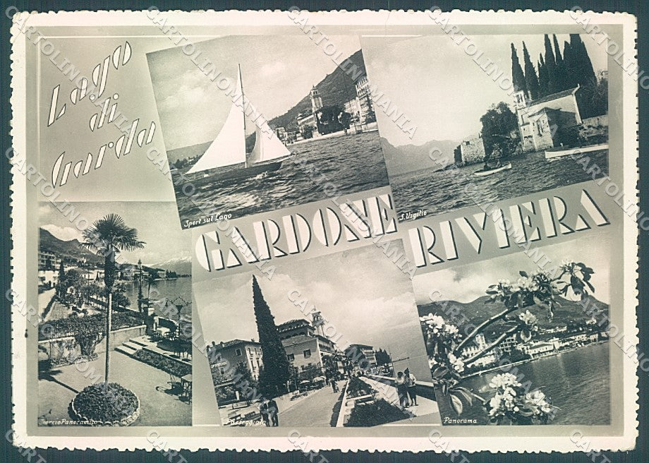 Brescia Gardone Riviera Lago di Garda STRAPPINO Foto FG cartolina JK3227 – fronte