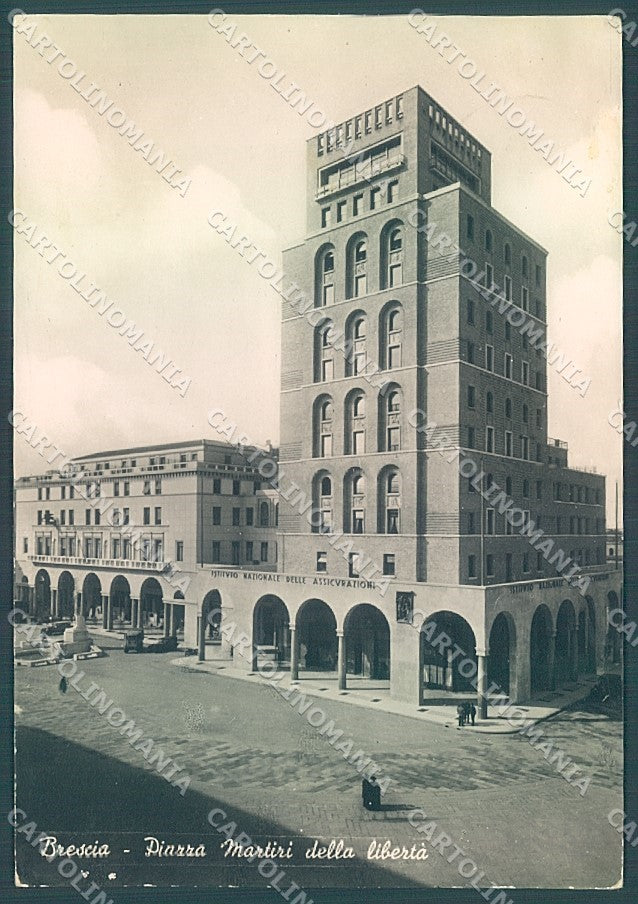Brescia Città Istituto Nazionale Assicurazioni Foto FG cartolina JK3230 – fronte