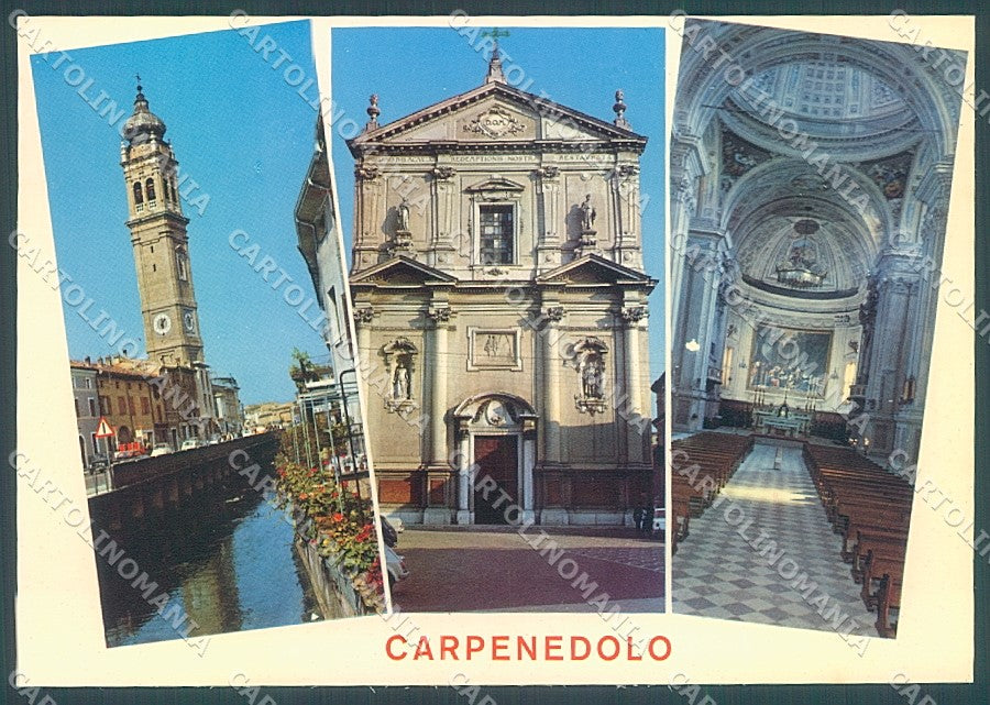 Brescia Carpenedolo Chiesa Brunner FG cartolina JK3238 – fronte