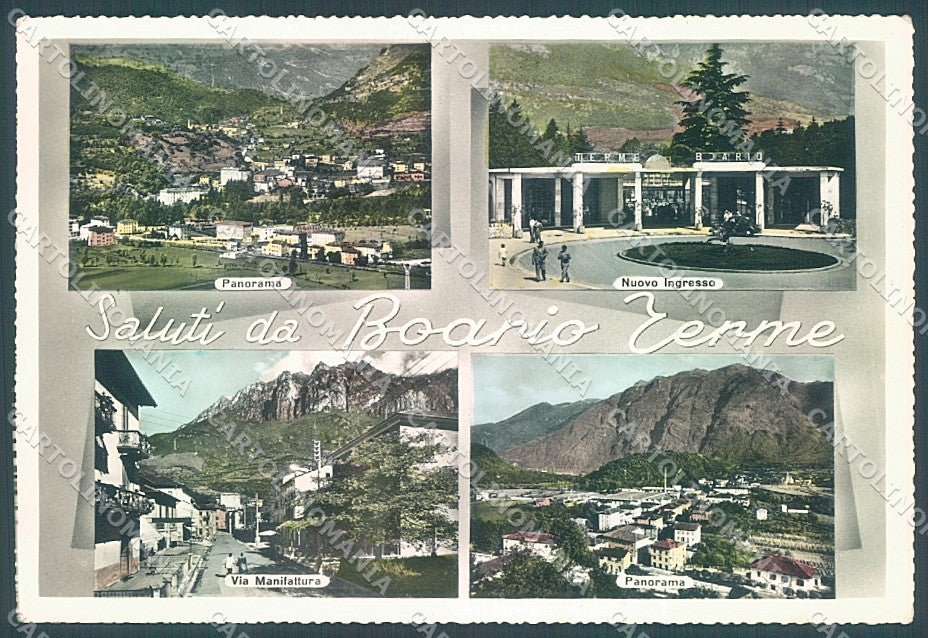 Brescia Boario Terme saluti da Foto FG cartolina JK3239 – fronte
