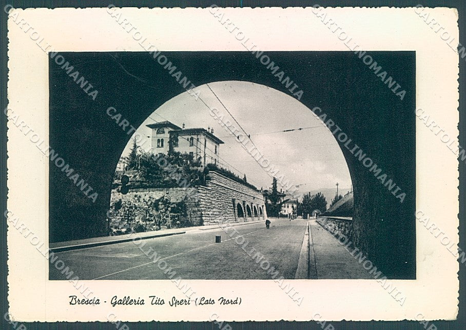 Brescia Città Galleria Tito Speri Foto FG cartolina JK3255 – fronte
