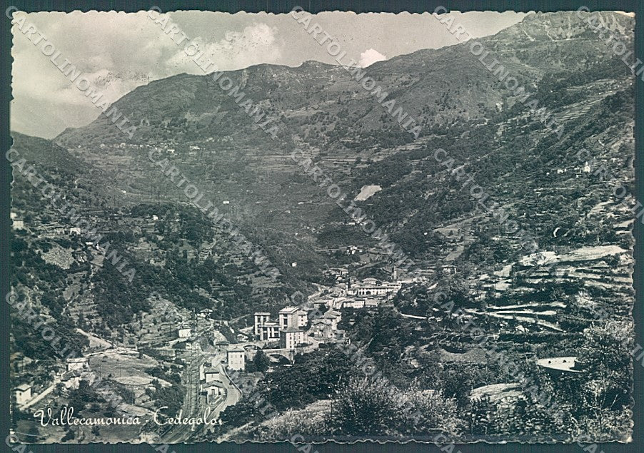 Brescia Cedegolo Valcamonica Foto FG cartolina JK3256 – fronte
