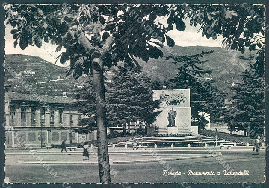 Brescia Città Monumento Zanardelli Foto FG cartolina JK3267 – fronte