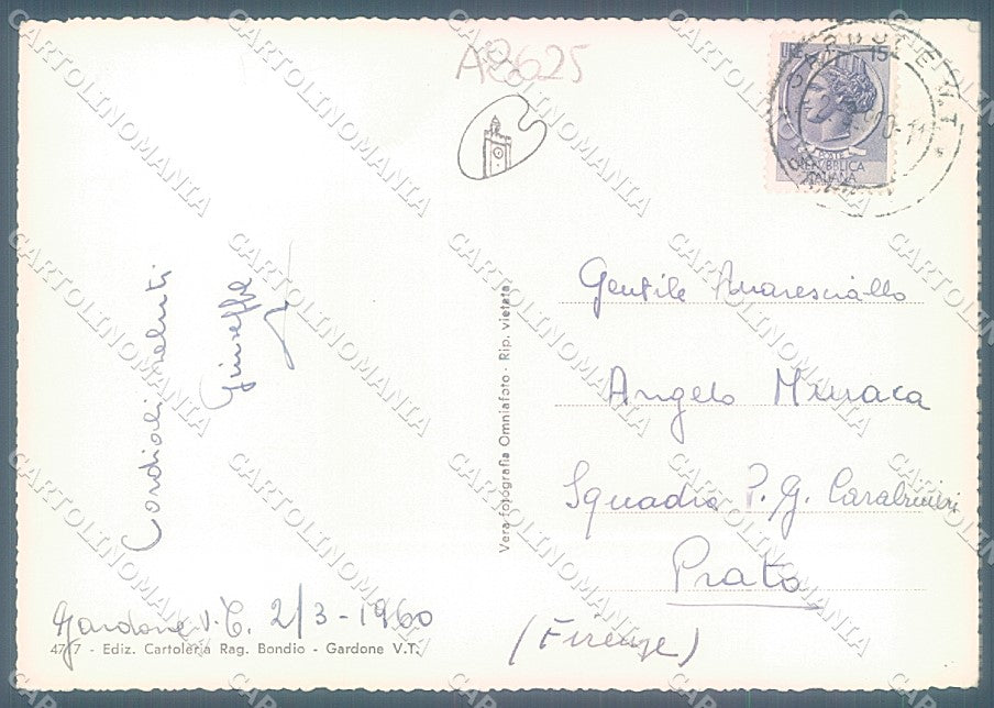 Brescia Gardone Valtrompia Foto FG cartolina JK3272 – retro
