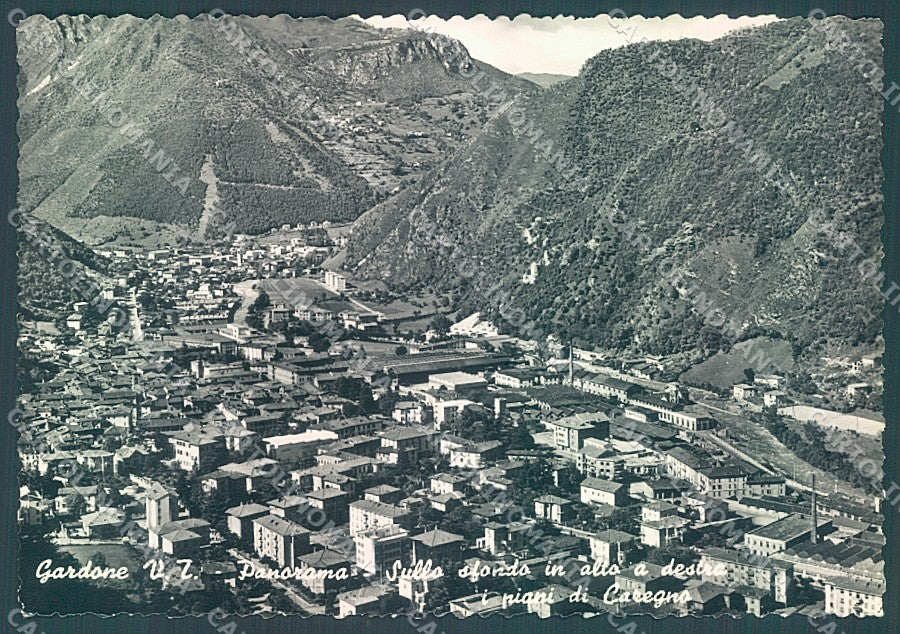 Brescia Gardone Valtrompia Foto FG cartolina JK3274 – fronte