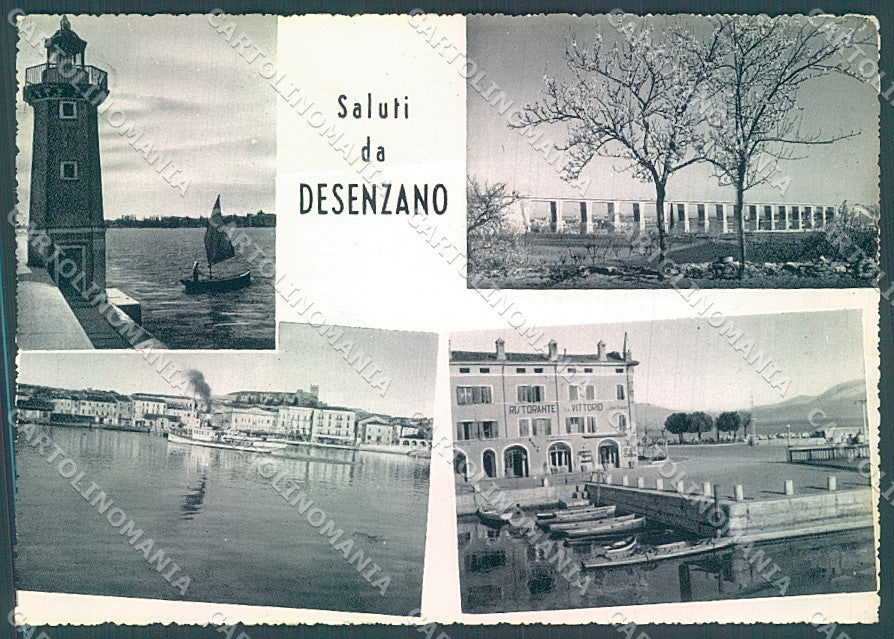 Brescia Desenzano Faro saluti da Foto FG cartolina JK3286 – fronte