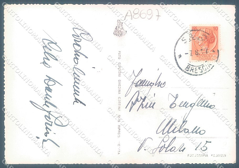 Brescia Salò Lago Garda Foto FG cartolina JK3295 – retro