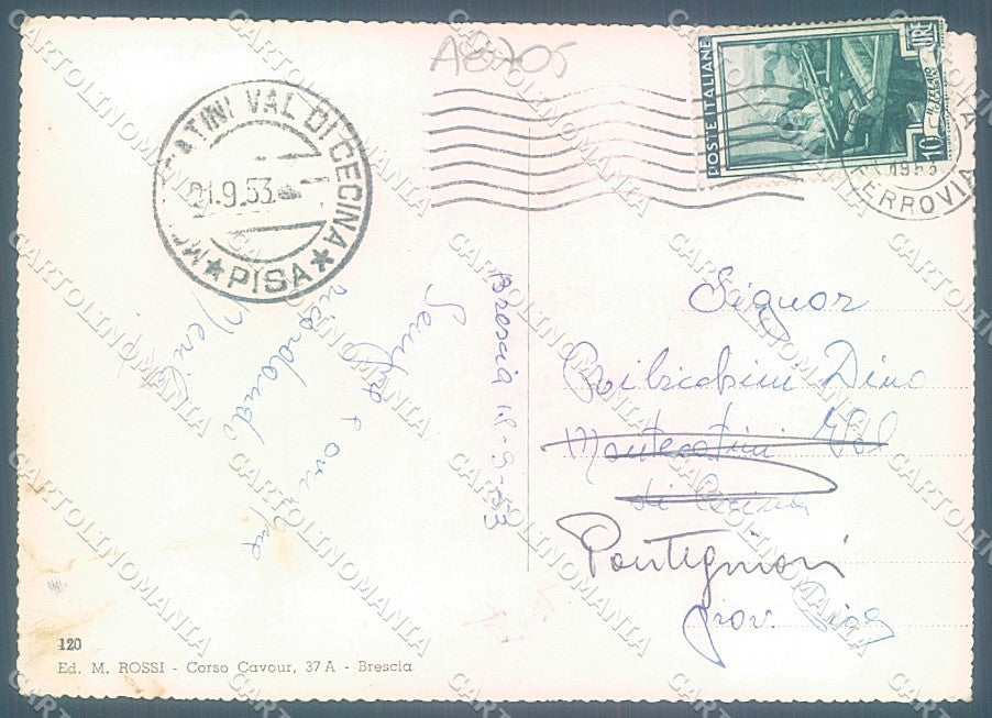 Brescia Città Ronchi Foto FG cartolina JK3301 – retro