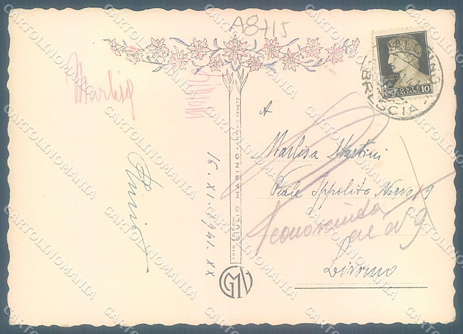 Brescia Città Abbazia Nuovi Fratelli Foto FG cartolina JK3303 – retro