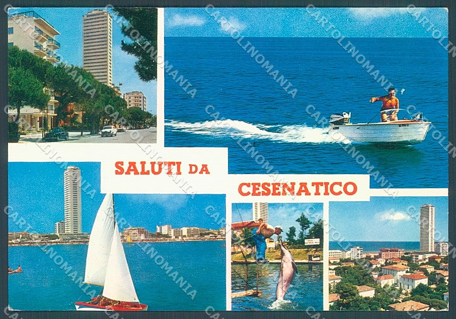 Forlì Cesenatico saluti da FG cartolina JK3315 – fronte