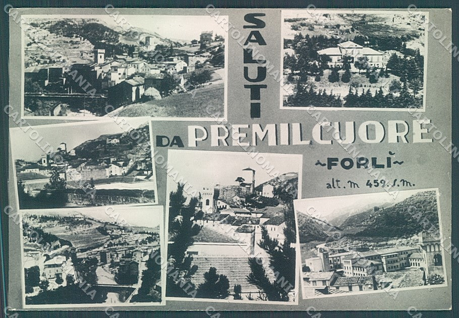 Forlì Premilcuore Castello saluti da Foto FG cartolina JK3319 – fronte