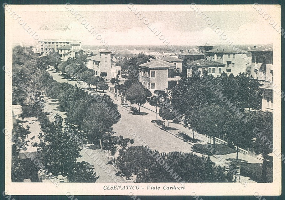 Forlì Cesenatico Viale Carducci PIEGHINA FG cartolina JK3320 – fronte