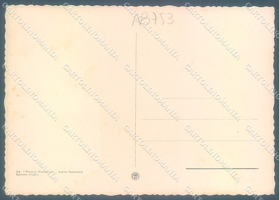 Forlì Sarsina FG cartolina JK3322 – retro
