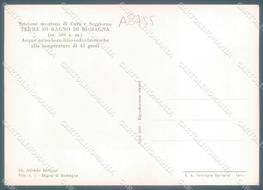 Forlì Bagno di Romagna Foto FG cartolina JK3323 – retro
