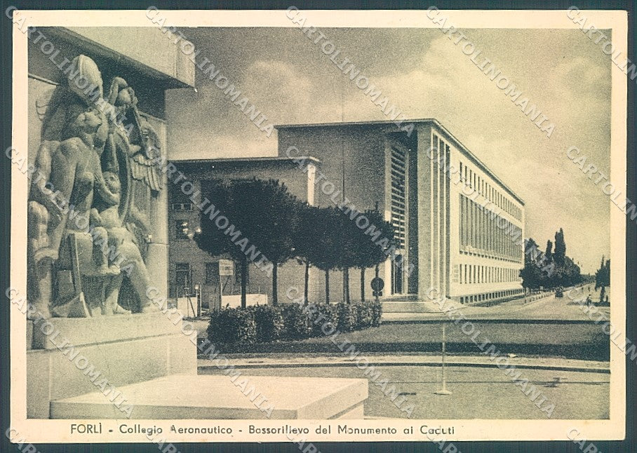 Forlì Città Collegio Aeronautico Monumento ai Caduti FG cartolina JK3324 – fronte