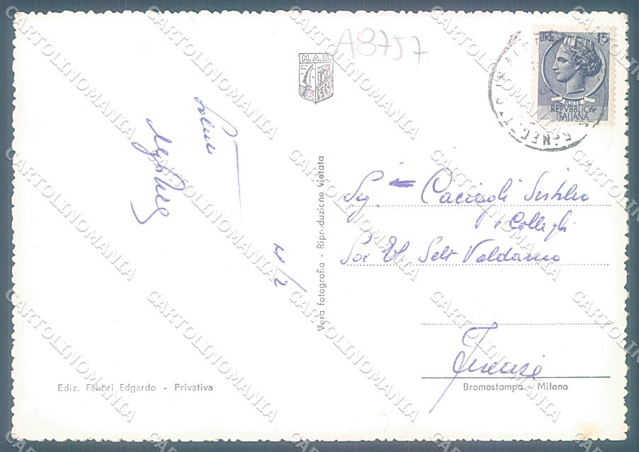 Forlì San Benedetto in Alpe saluti da Foto FG cartolina JK3325 – retro