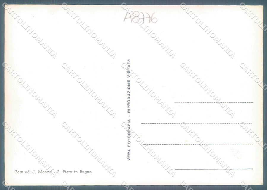 Forlì Bagno di Romagna Piazza Ricasoli Foto FG cartolina JK3334 – retro