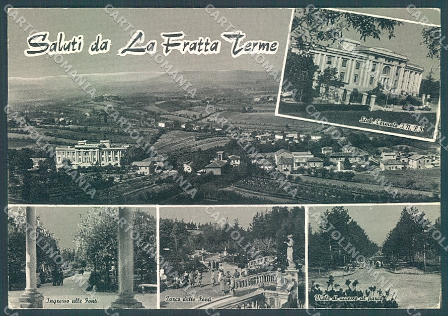 Forlì La Fratta Terme saluti da Foto FG cartolina JK3343 – fronte