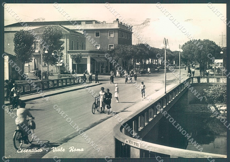 Forlì Cesenatico Viale Roma Ponte Foto FG cartolina JK3344 – fronte