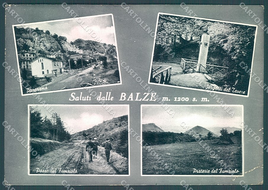 Forlì Verghereto Balze saluti da PIEGHE Foto FG cartolina JK3351 – fronte
