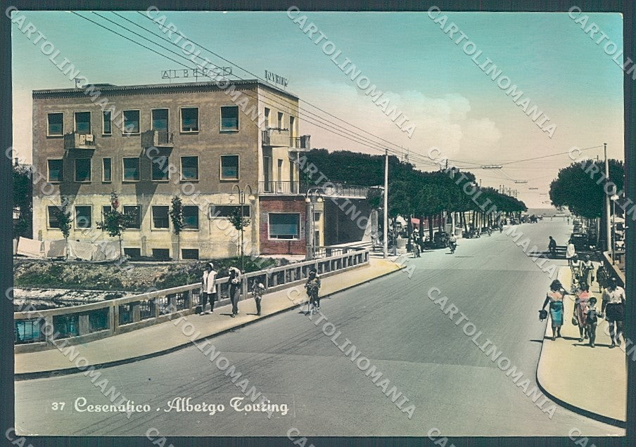 Forlì Cesenatico Albergo Touring Foto FG cartolina JK3355 – fronte
