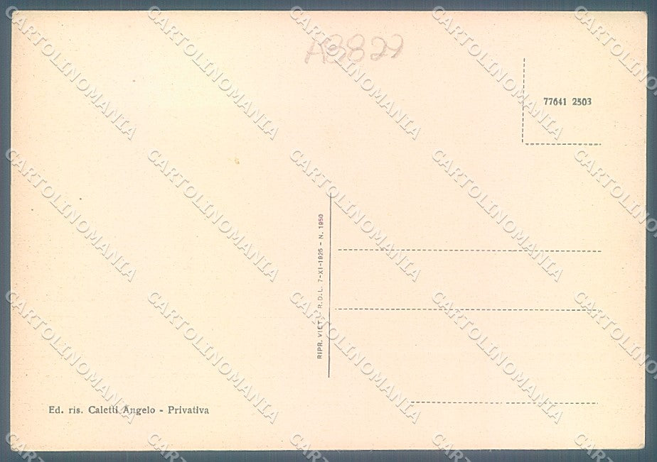 Novara Invorio Inferiore Asilo Giovanni Curioni FG cartolina JK3358 – retro