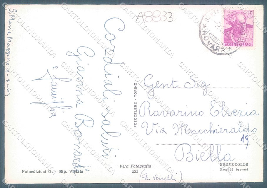 Verbania Druogno Val Vigezzo saluti da Foto FG cartolina JK3361 – retro
