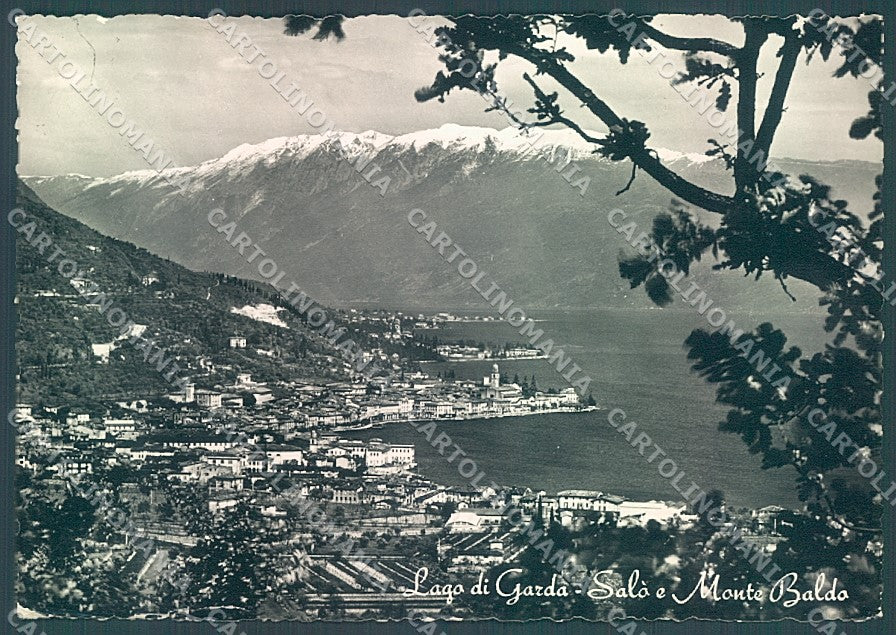 Brescia Salò Lago di Garda Monte Baldo Foto FG cartolina JK3366 – fronte