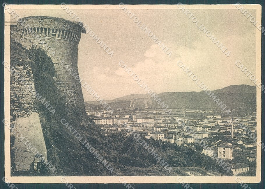 Brescia Città Castello PIEGHINE FG cartolina JK3372 – fronte