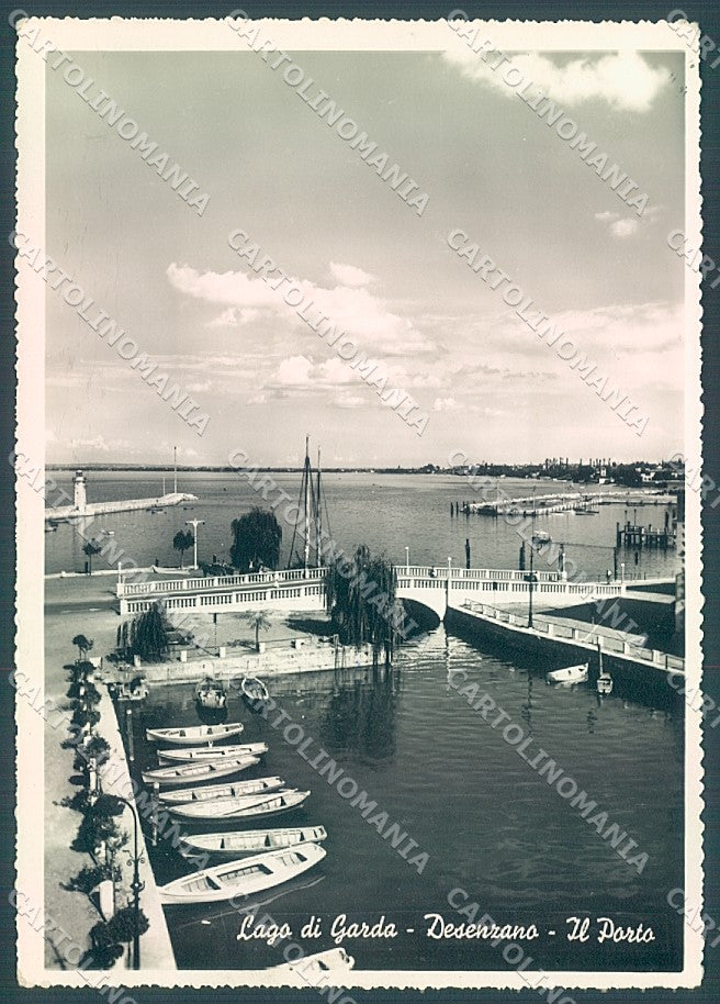 Brescia Desenzano Porto Foto FG cartolina JK3374 – fronte