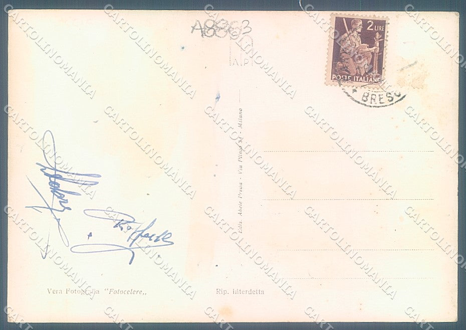 Brescia Gardone Riviera Lago di Garda Foto FG cartolina JK3378 – retro