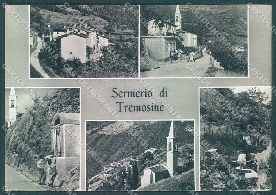 Brescia Tremosine Sermerio Chiesa Foto FG cartolina JK3379 – fronte