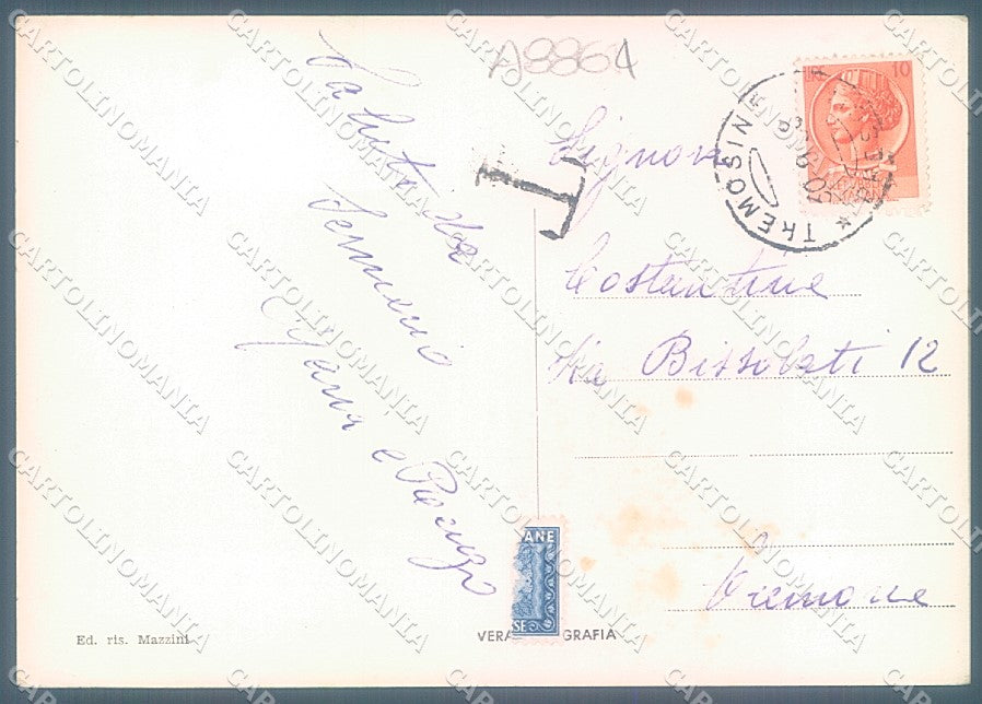 Brescia Tremosine Sermerio Chiesa Foto FG cartolina JK3379 – retro