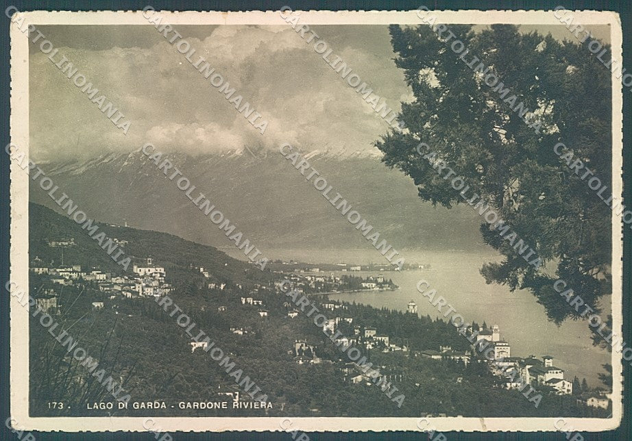 Brescia Gardone Riviera Lago di Garda Foto FG cartolina JK3383 – fronte