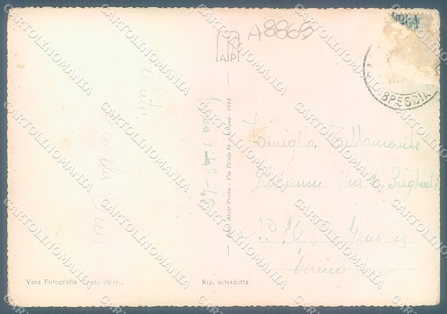 Brescia Gardone Riviera Lago di Garda Foto FG cartolina JK3383 – retro