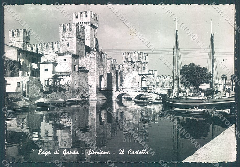 Brescia Sirmione Castello Scaligero Lago di Garda Foto FG cartolina JK3391 – fronte