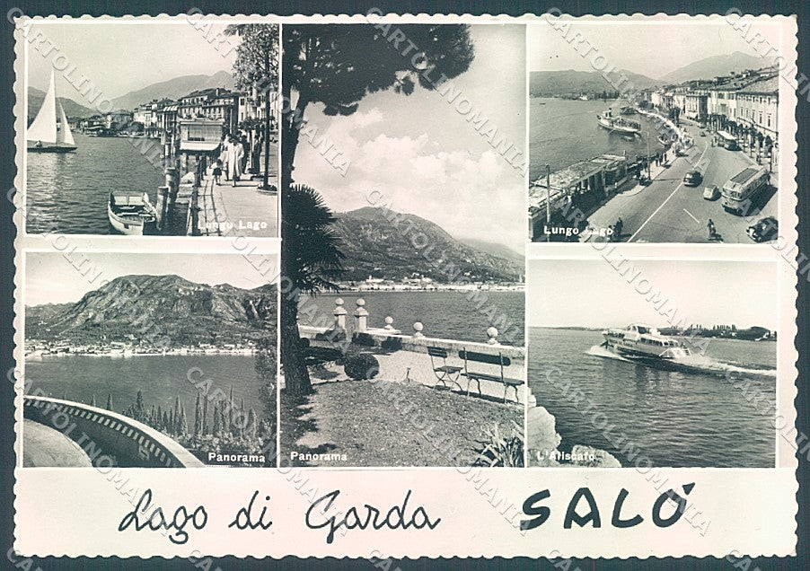 Brescia Salò Lago di Garda Traghetto Foto FG cartolina JK3399 – fronte