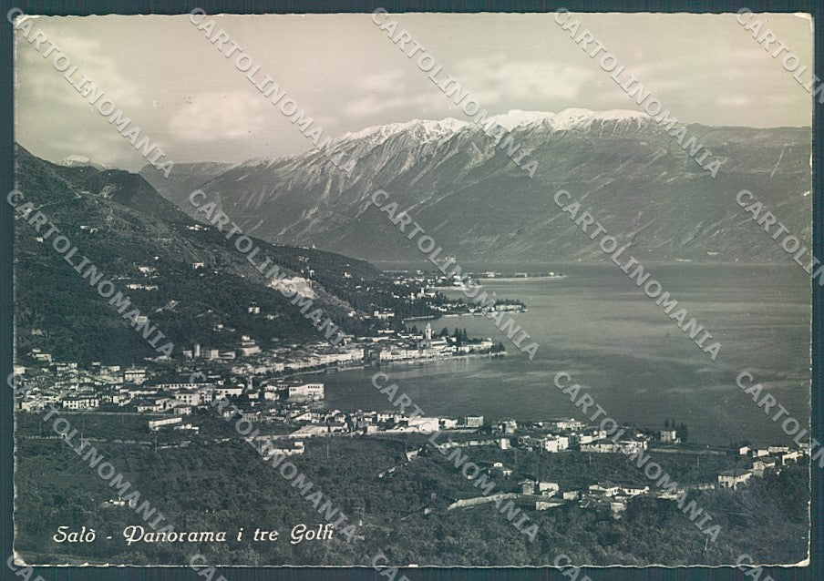 Brescia Salò Tre Golfi Foto FG cartolina JK3403 – fronte